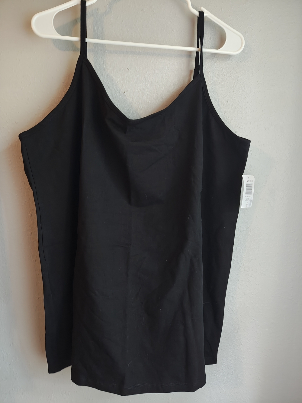 torrid Black Spaghetti Strap Camisole